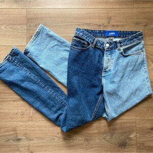 JJXX Two-Tone Dark & Light Wash Jeans | Discontinued, Deadstock | 25W & 30L